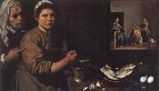 Diego Velazquez Christ in the House of Mary and Marthe oil painting picture wholesale